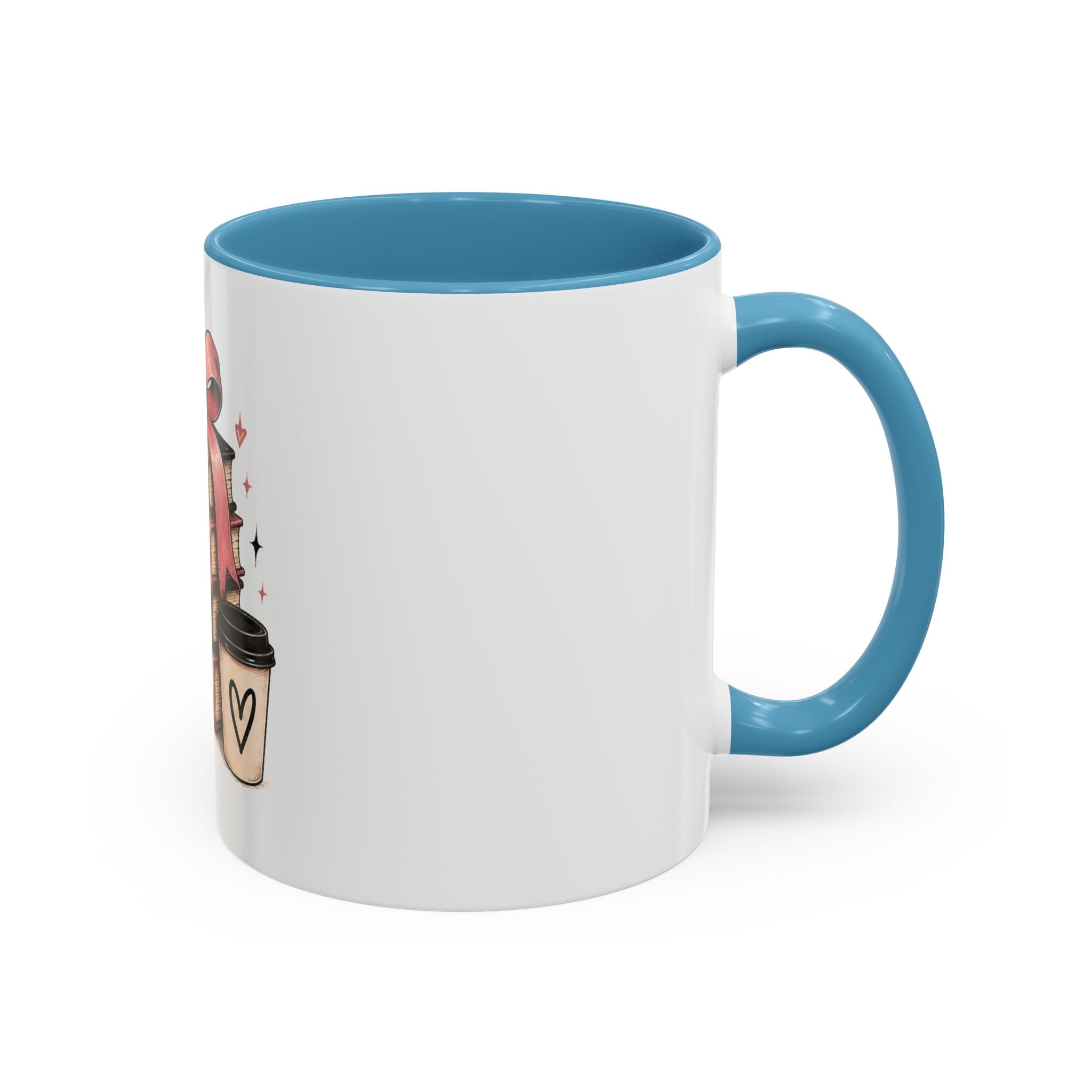 Hot Ladies Read stack of books coffee mug | Bookish coffee mug