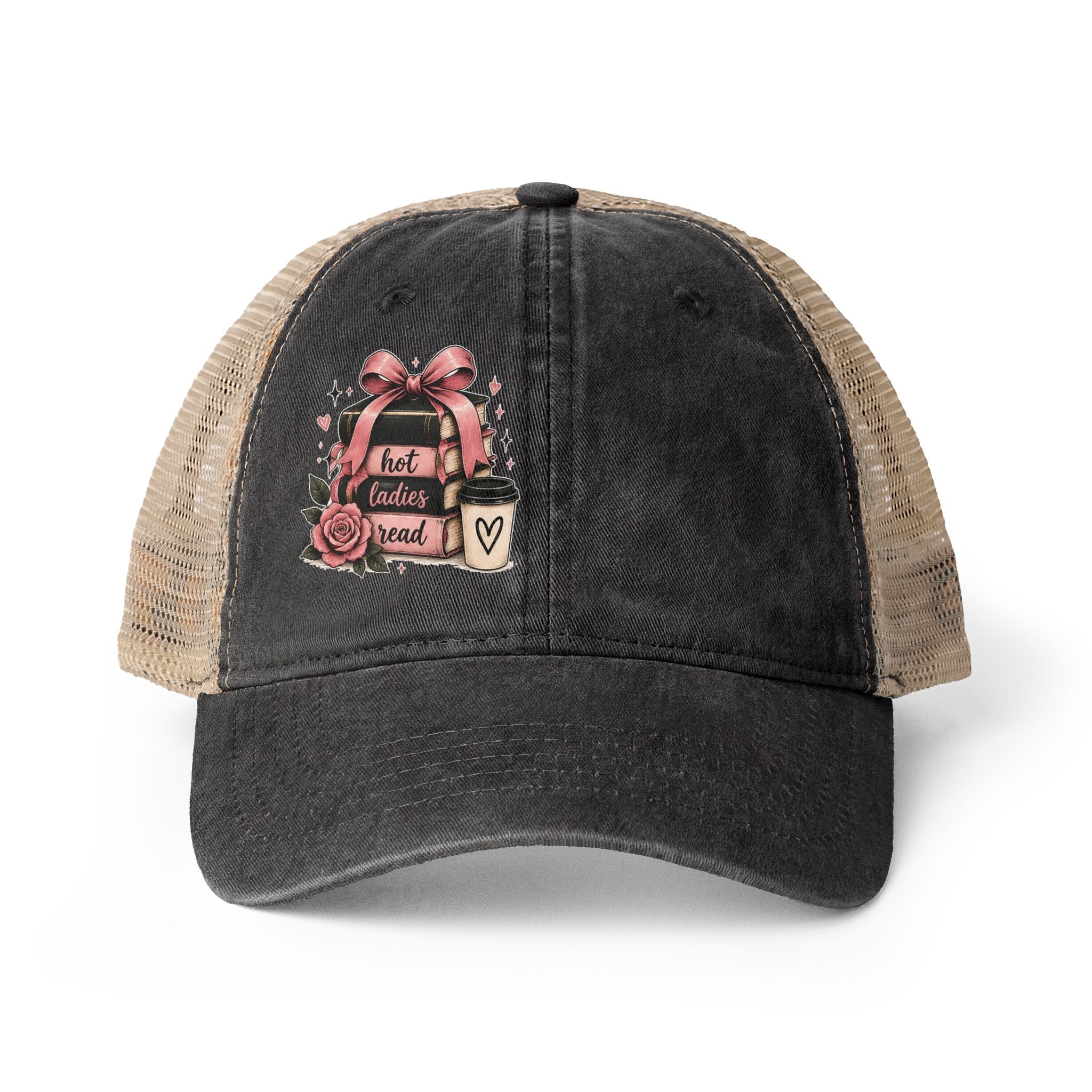 Women's Washed Mesh-Back Cap