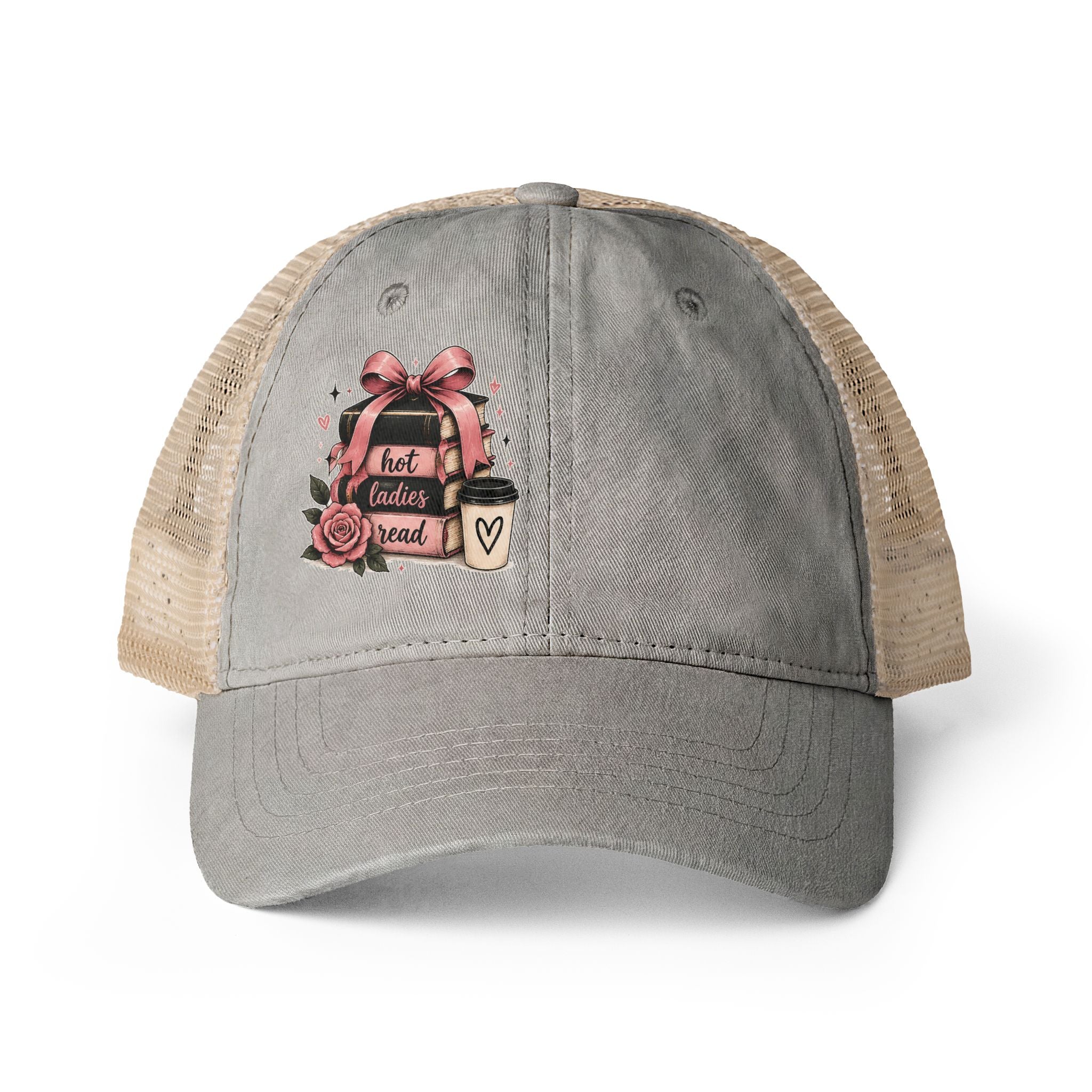 Women's Washed Mesh-Back Cap