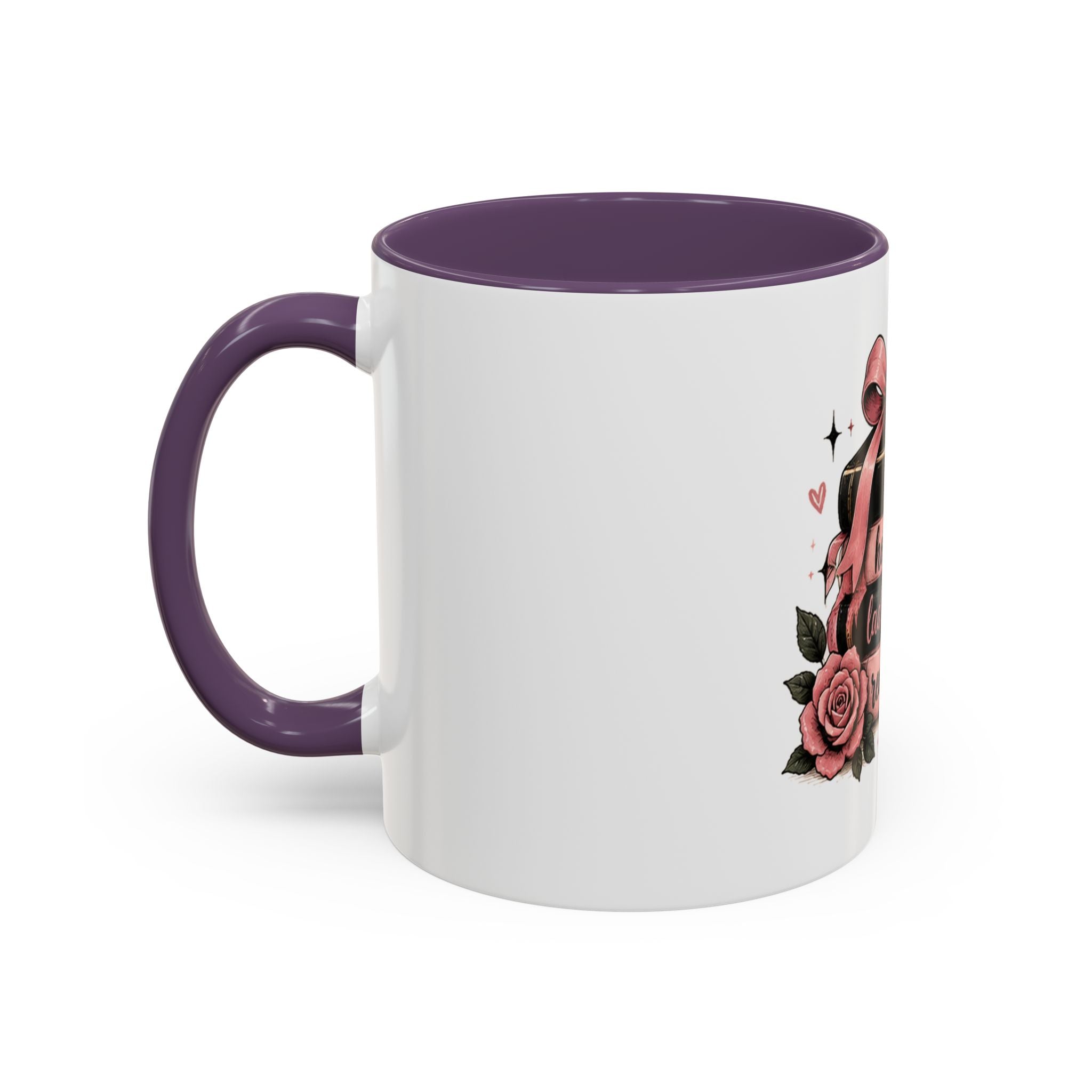 Hot Ladies Read stack of books coffee mug | Bookish coffee mug