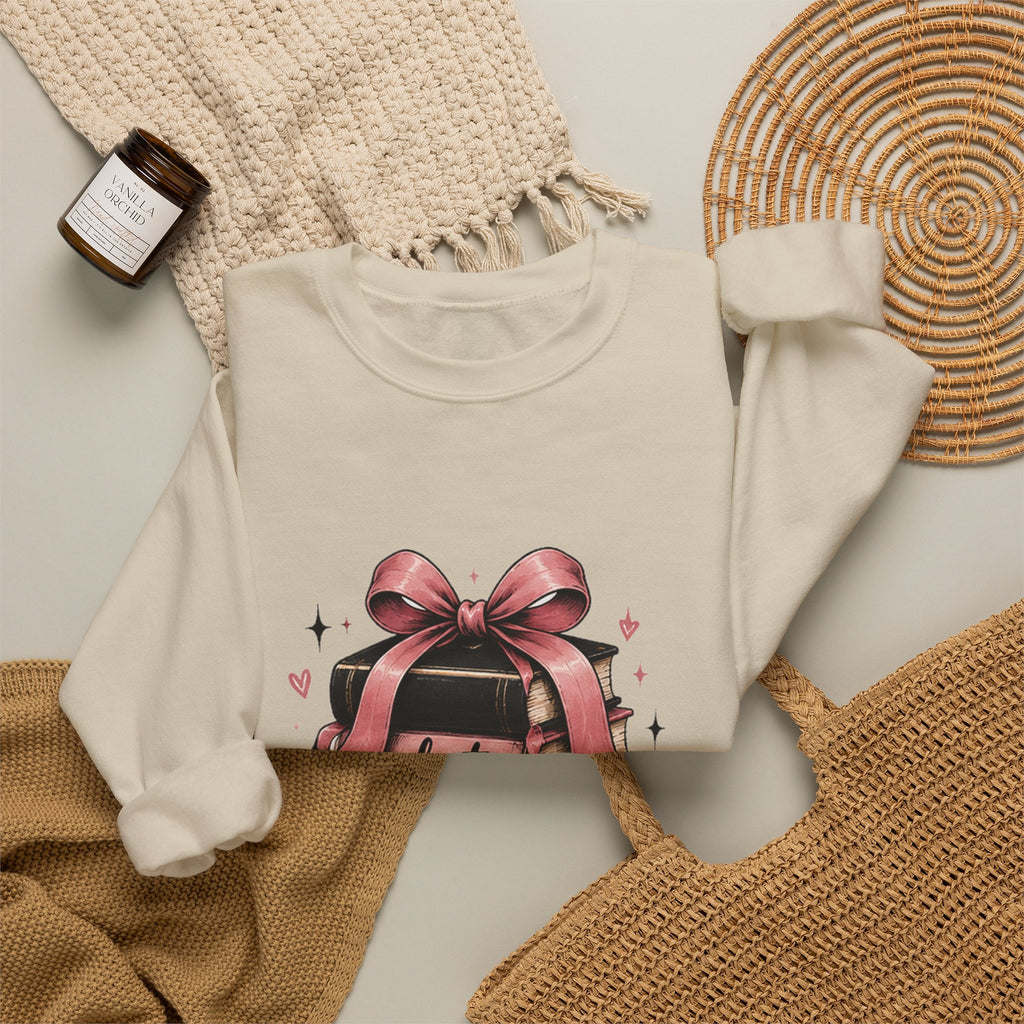 Hot Ladies Read sweatshirt | Book Lover Backpack Coffee Illustration