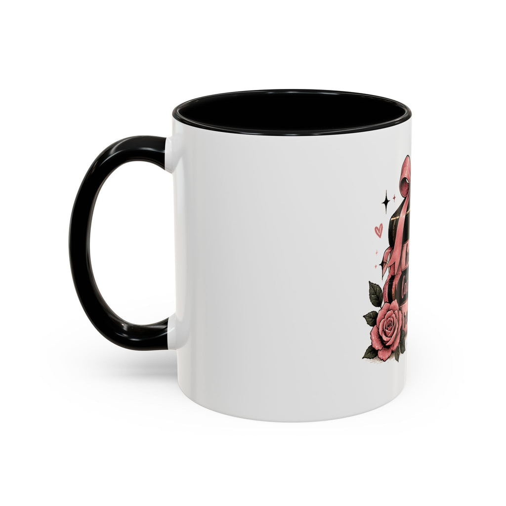 Hot Ladies Read stack of books coffee mug | Bookish coffee mug