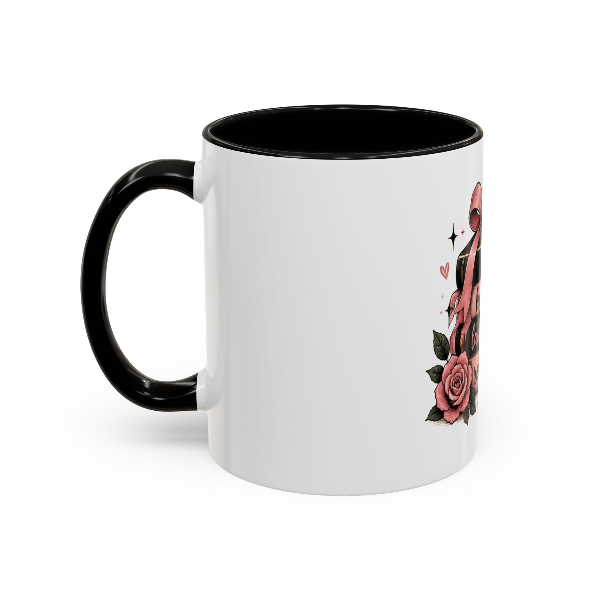 Hot Ladies Read stack of books coffee mug | Bookish coffee mug