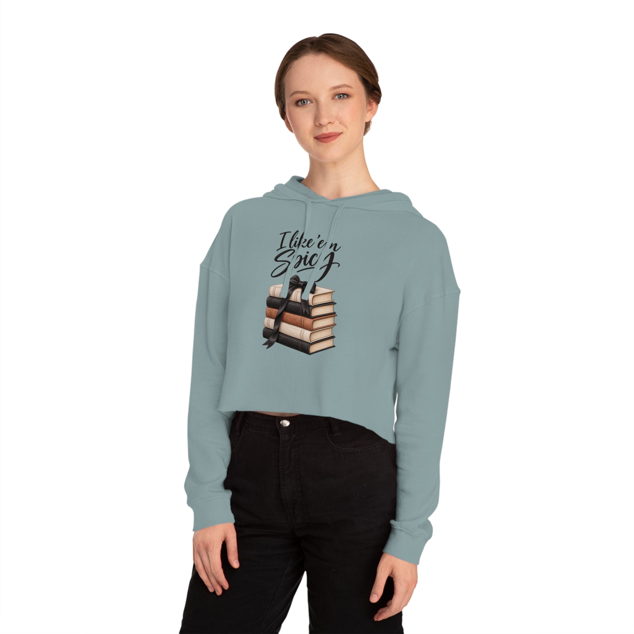 Women’s I Like 'Em Spicy Cropped Hoodie