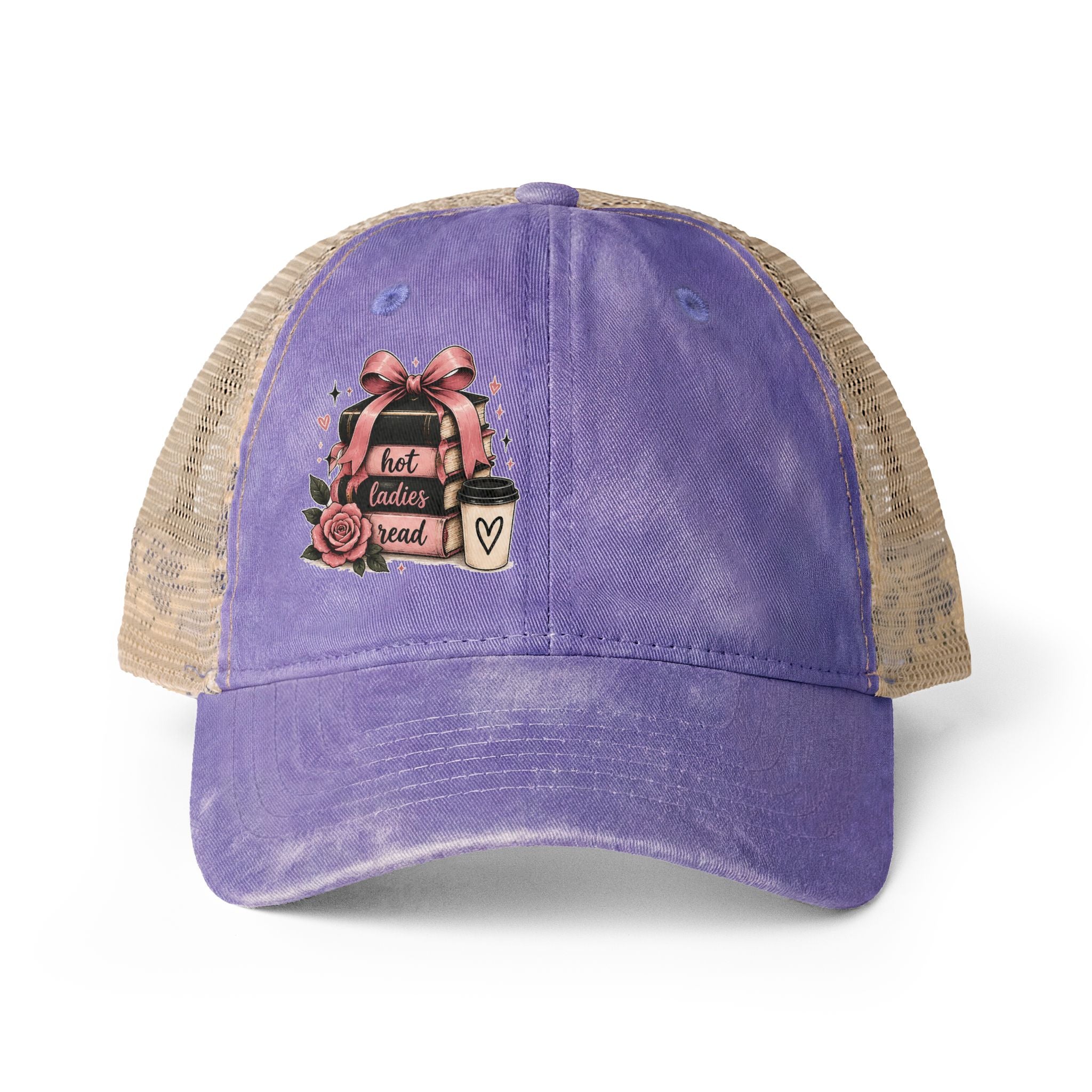 Women's Washed Mesh-Back Cap