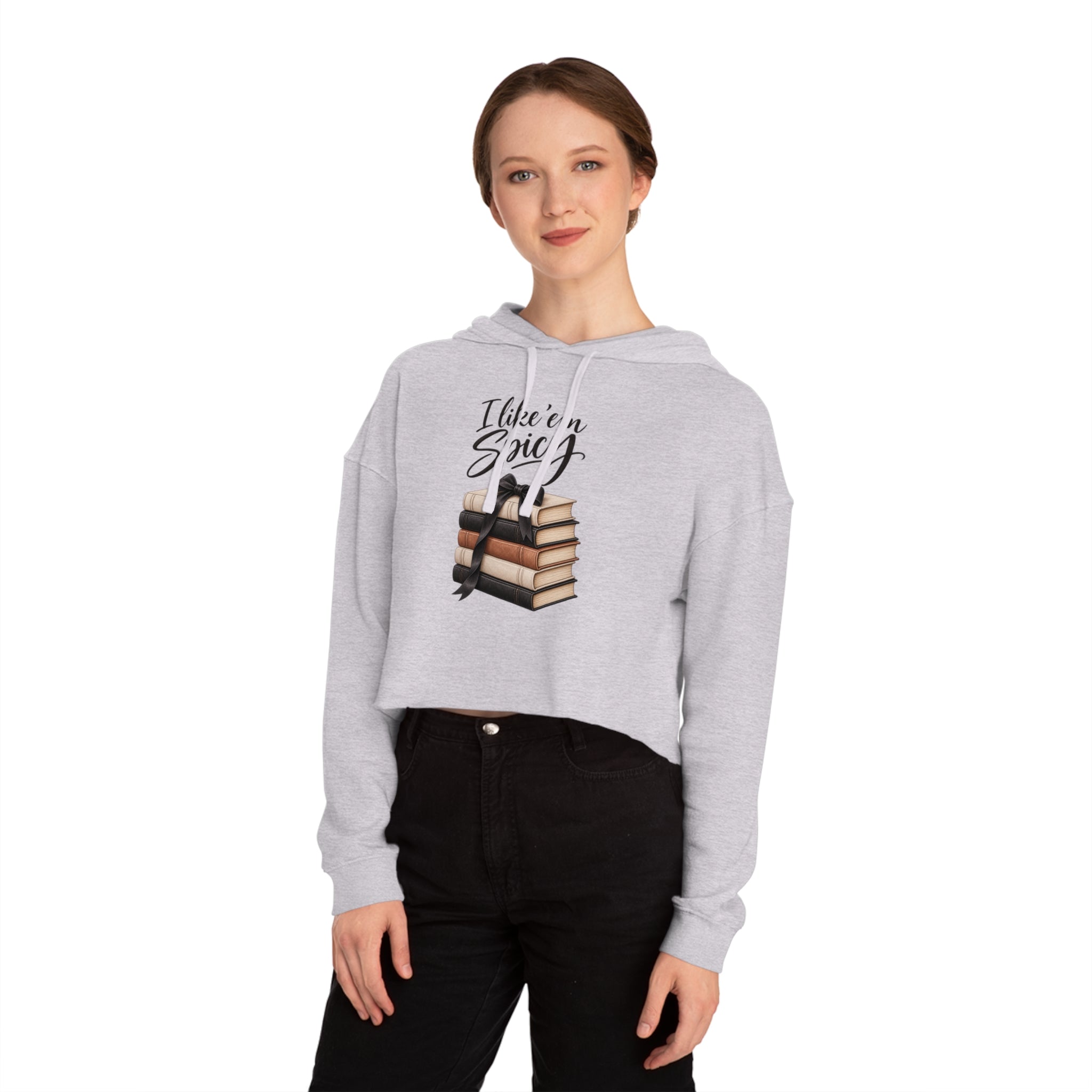 Women’s I Like 'Em Spicy Cropped Hoodie