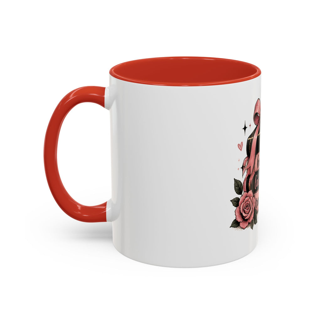 Hot Ladies Read stack of books coffee mug | Bookish coffee mug
