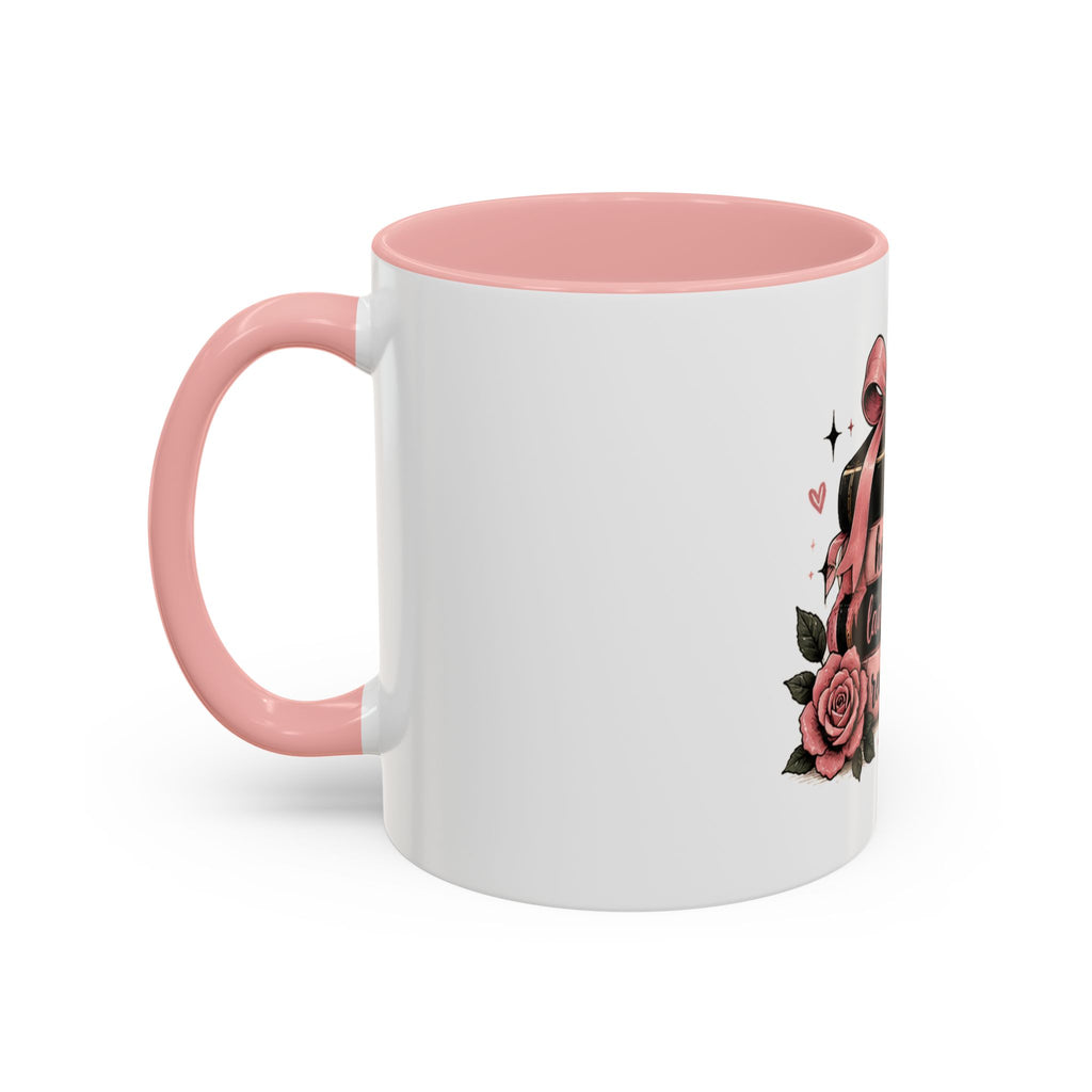 Hot Ladies Read stack of books coffee mug | Bookish coffee mug