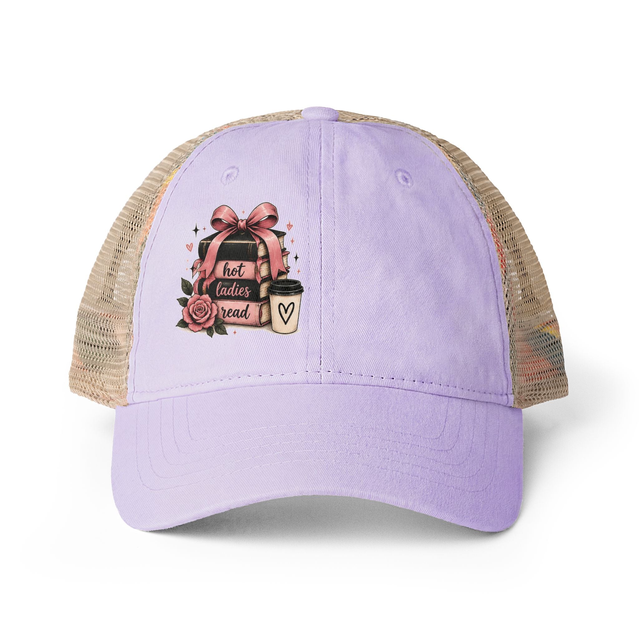 Women's Washed Mesh-Back Cap