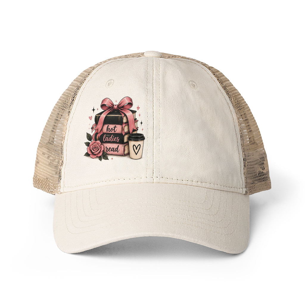 Women's Washed Mesh-Back Cap