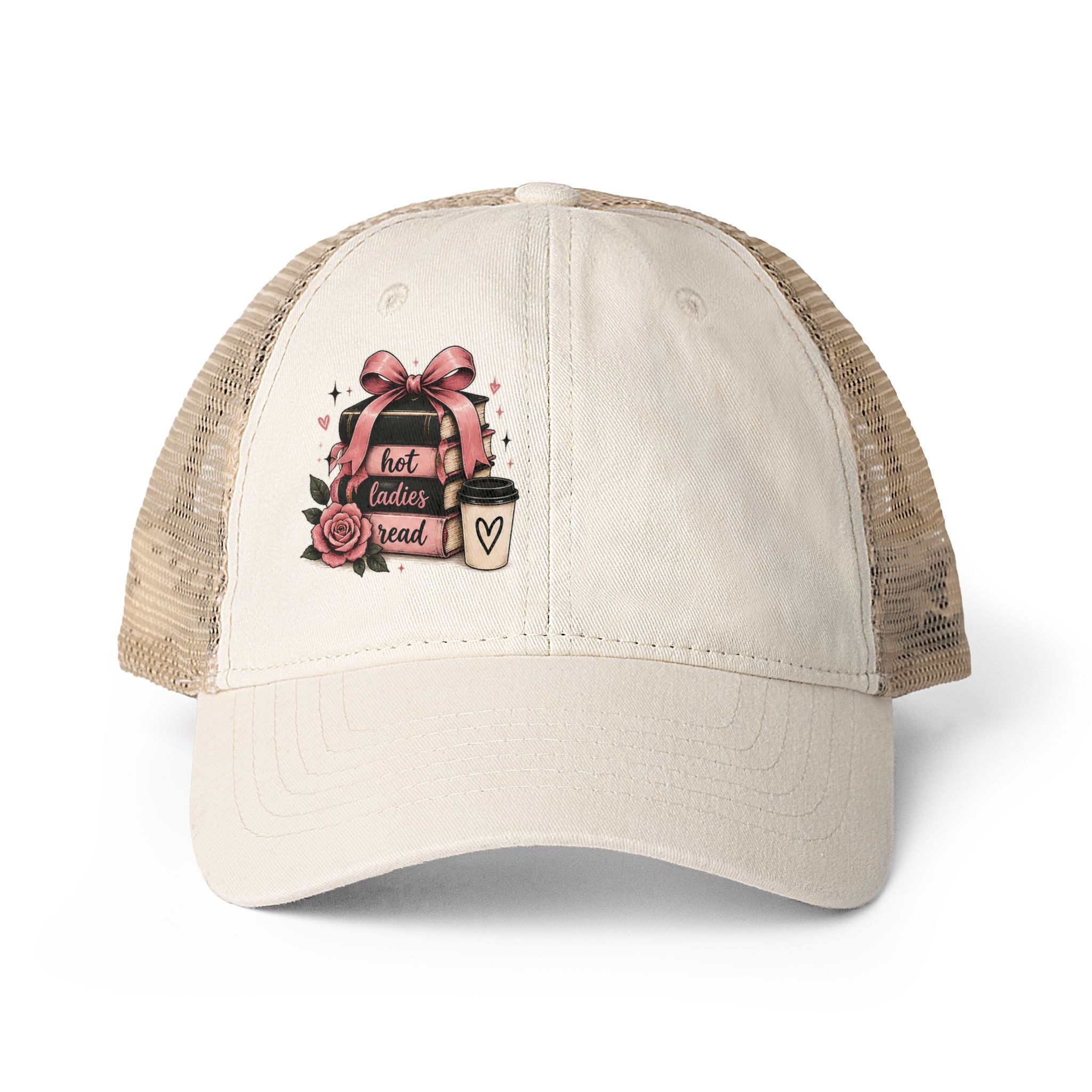 Women's Washed Mesh-Back Cap