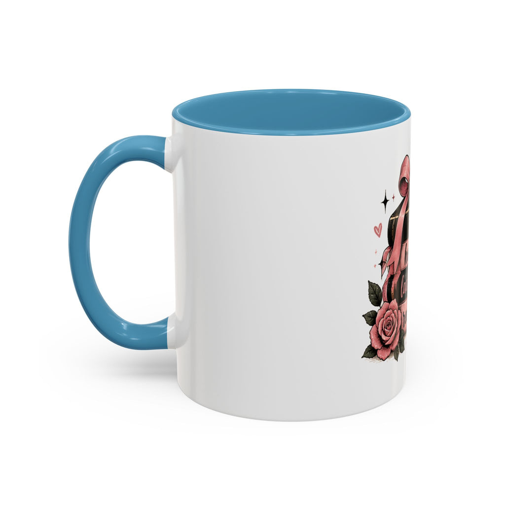 Hot Ladies Read stack of books coffee mug | Bookish coffee mug