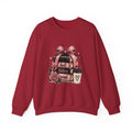 Hot Ladies Read sweatshirt | Book Lover Backpack Coffee Illustration