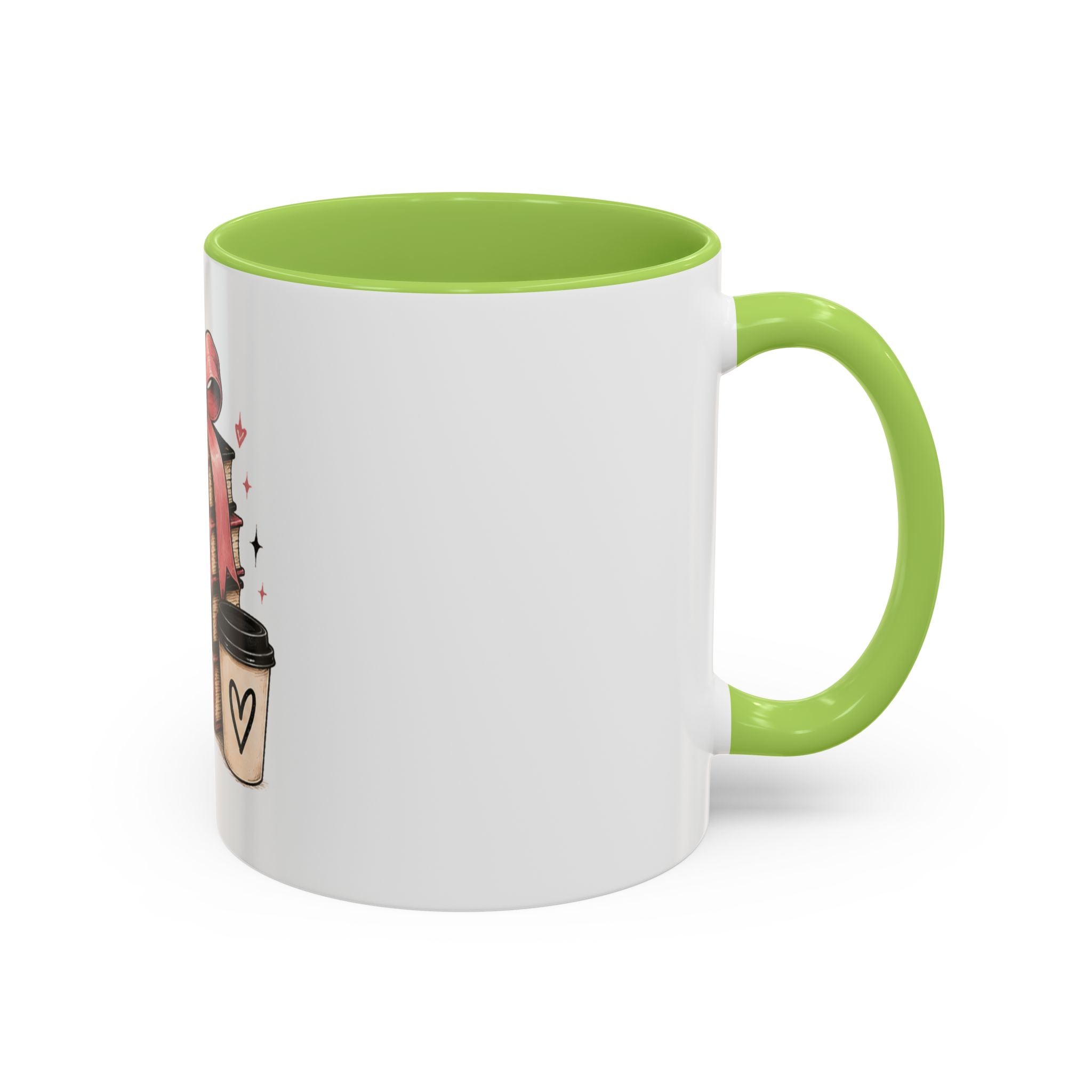 Hot Ladies Read stack of books coffee mug | Bookish coffee mug
