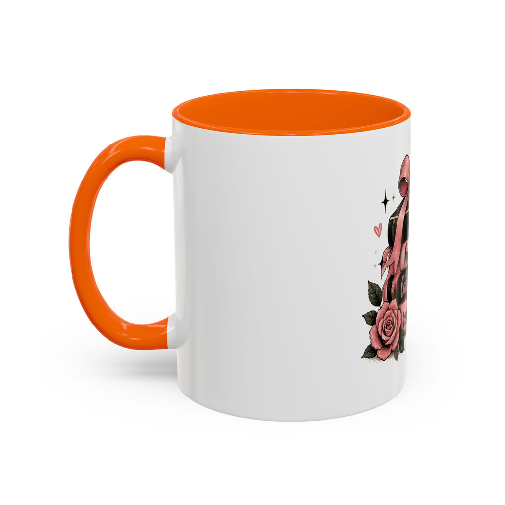 Hot Ladies Read stack of books coffee mug | Bookish coffee mug