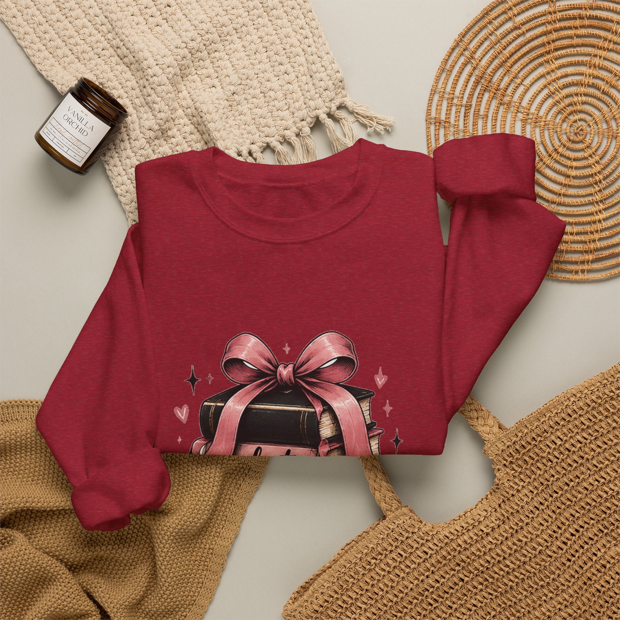 Hot Ladies Read sweatshirt | Book Lover Backpack Coffee Illustration