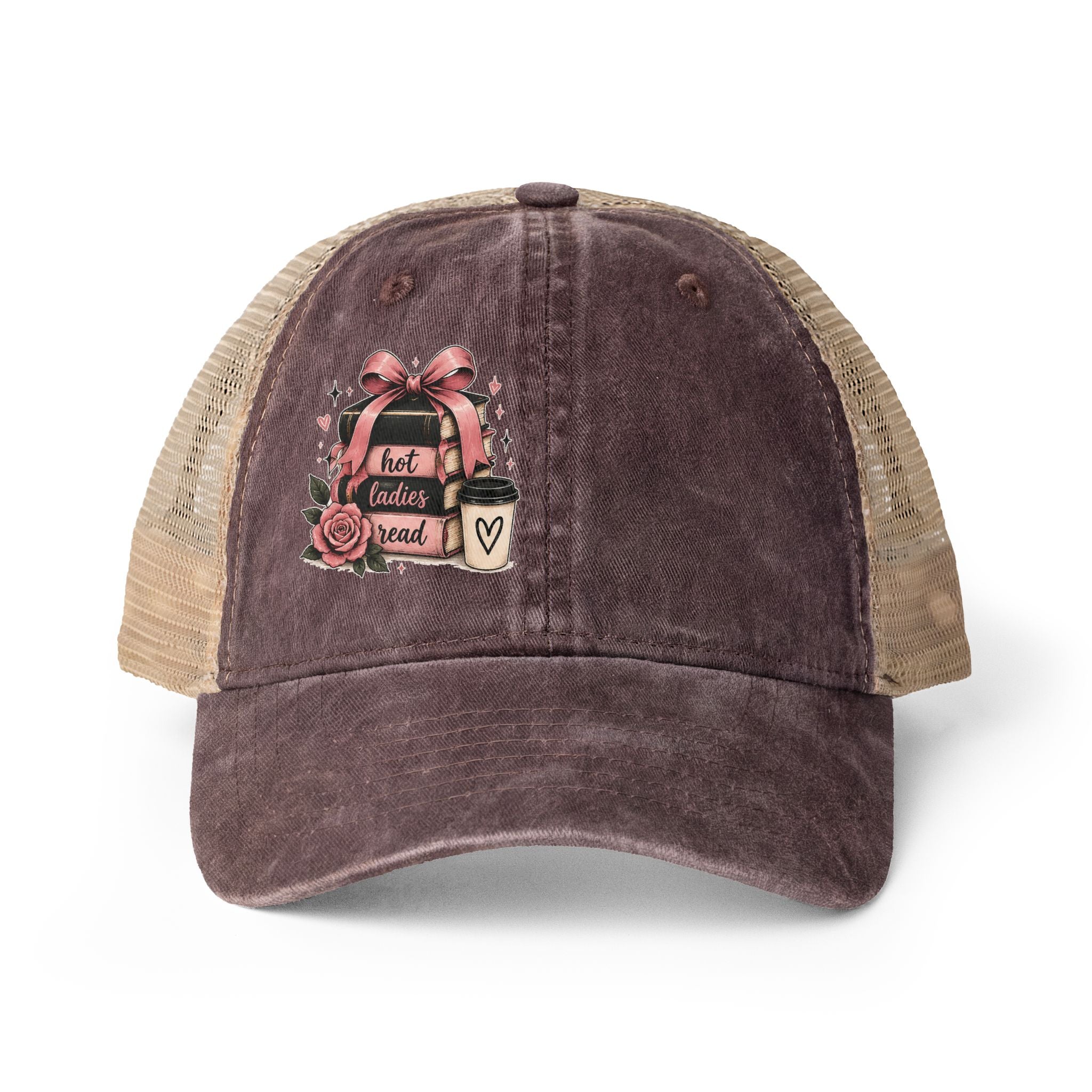 Women's Washed Mesh-Back Cap