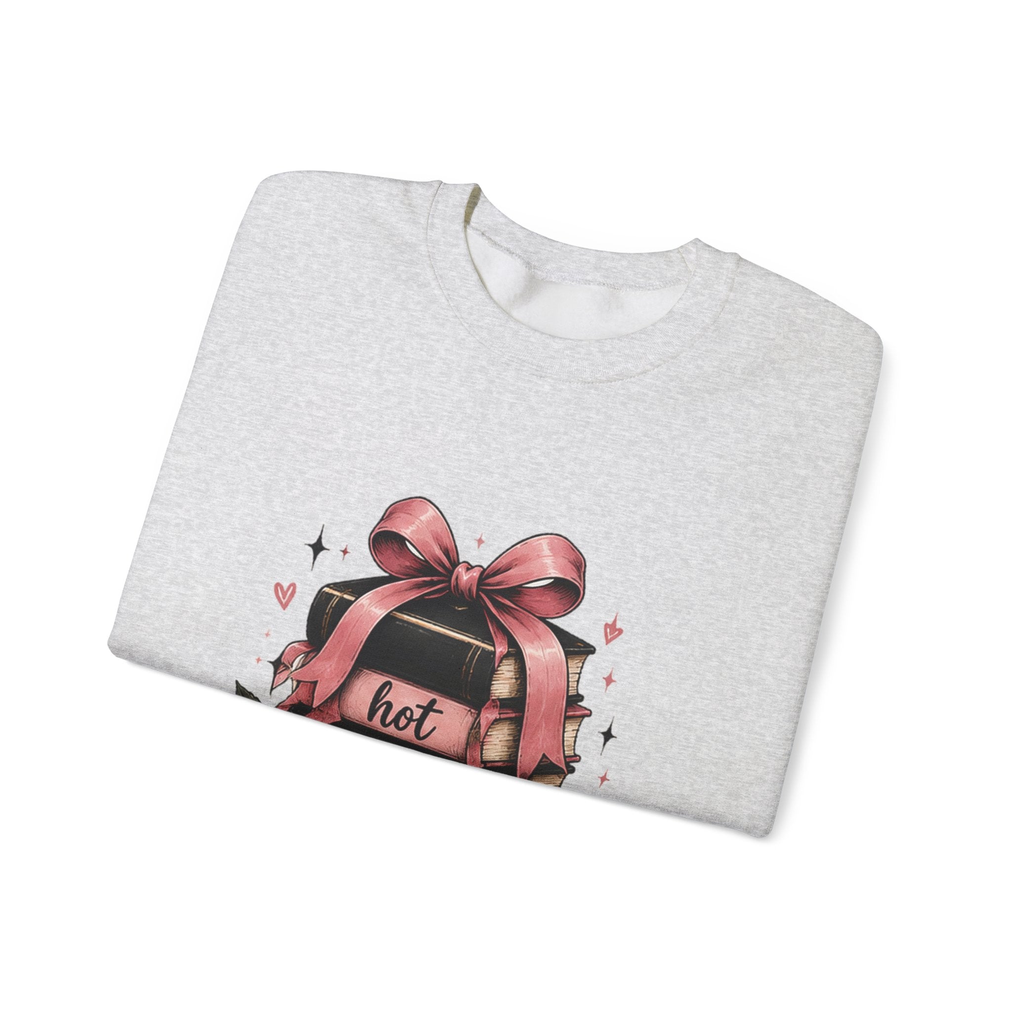 Hot Ladies Read sweatshirt | Book Lover Backpack Coffee Illustration