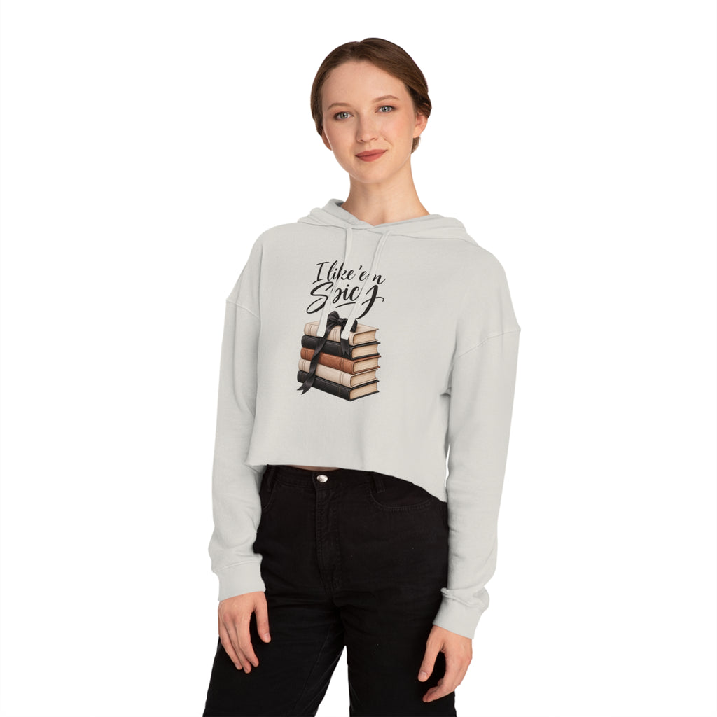 Women’s I Like 'Em Spicy Cropped Hoodie