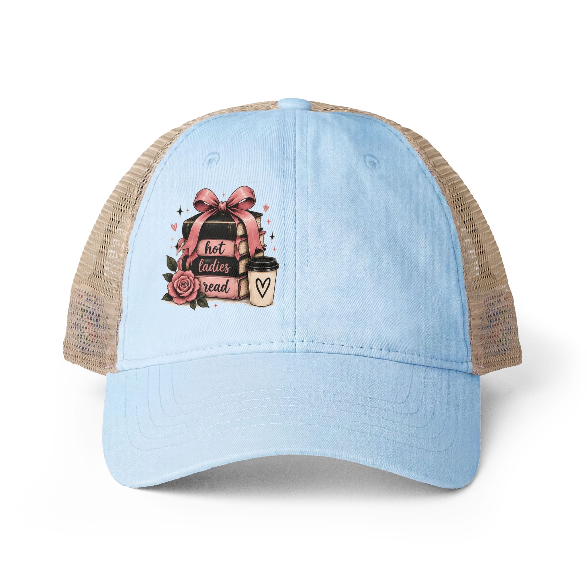 Women's Washed Mesh-Back Cap
