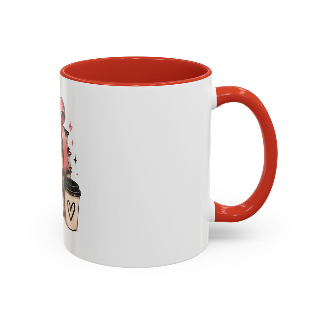Hot Ladies Read stack of books coffee mug | Bookish coffee mug