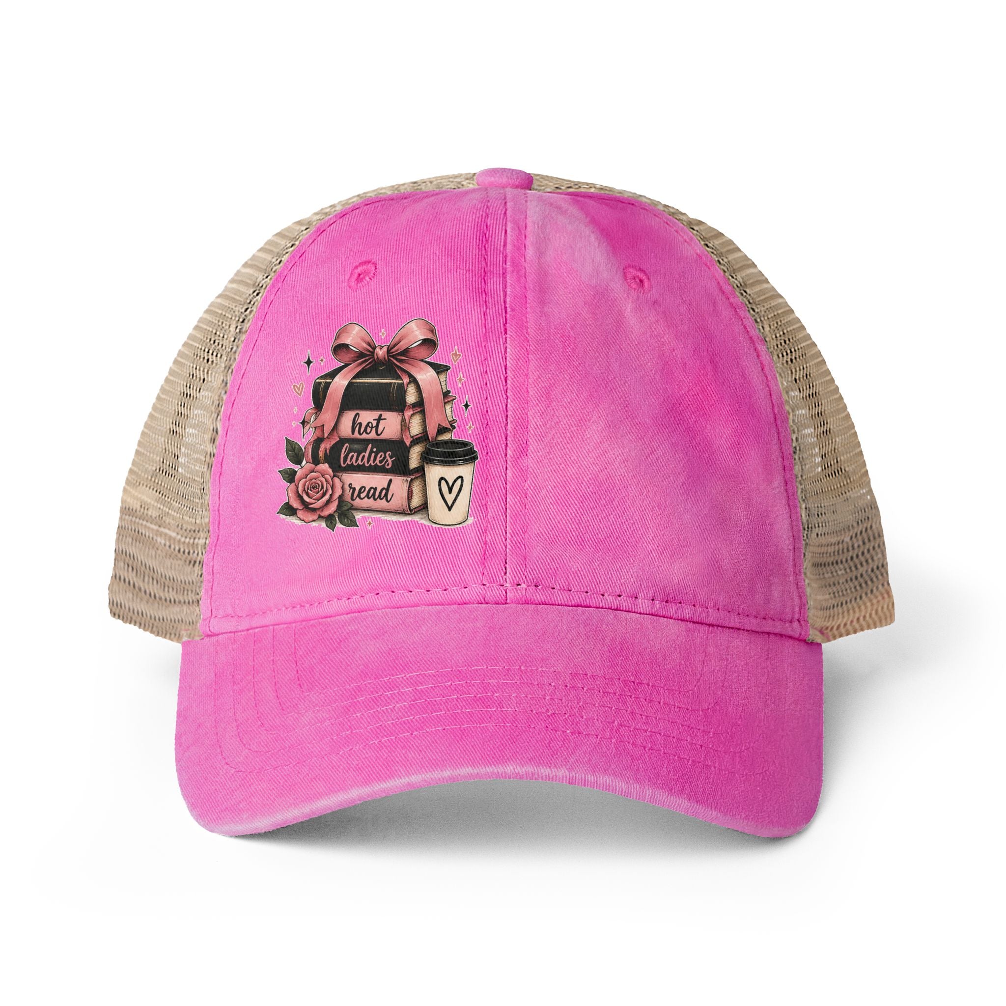Women's Washed Mesh-Back Cap