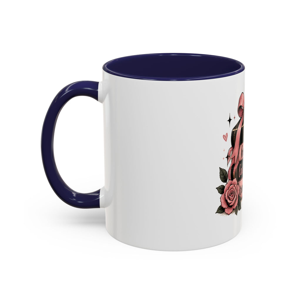 Hot Ladies Read stack of books coffee mug | Bookish coffee mug