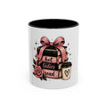 Hot Ladies Read stack of books coffee mug | Bookish coffee mug