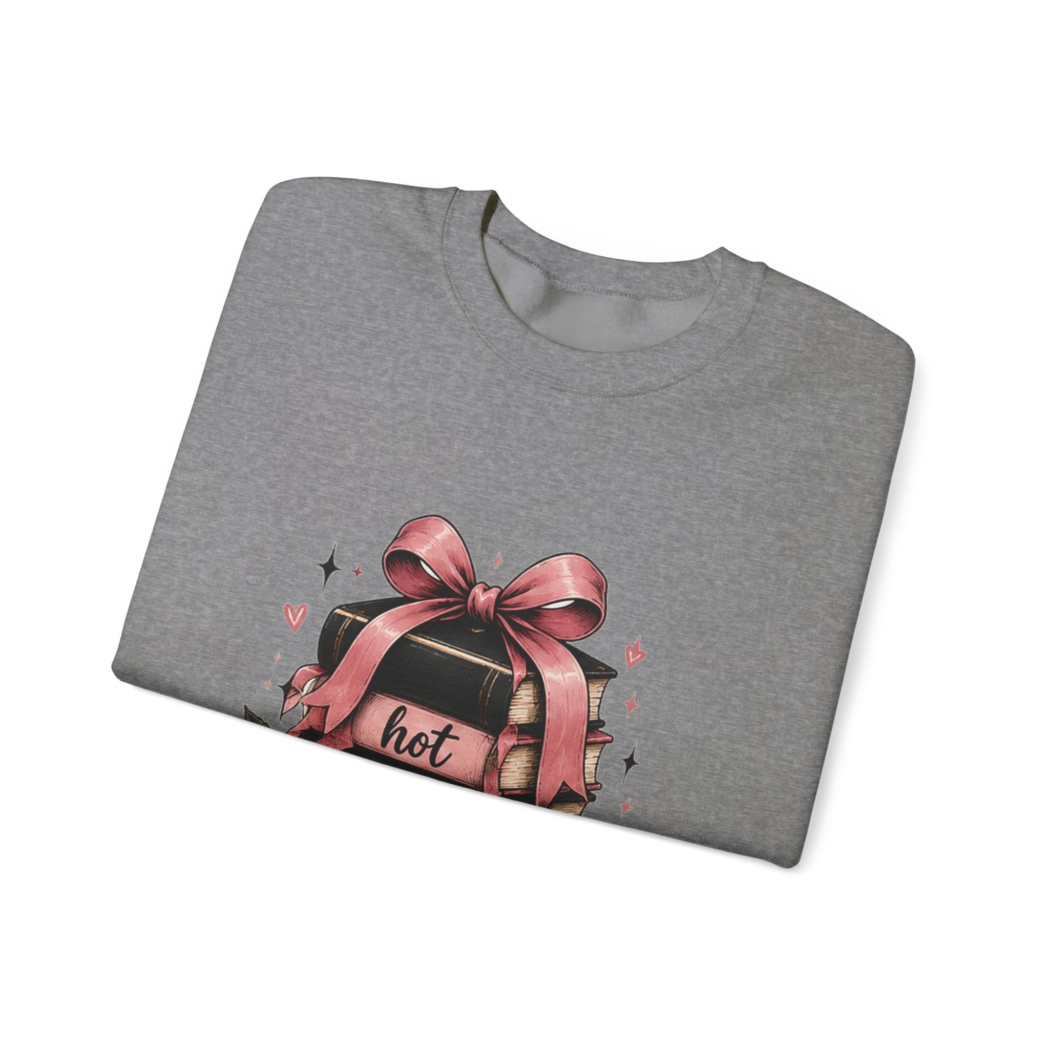 Hot Ladies Read sweatshirt | Book Lover Backpack Coffee Illustration