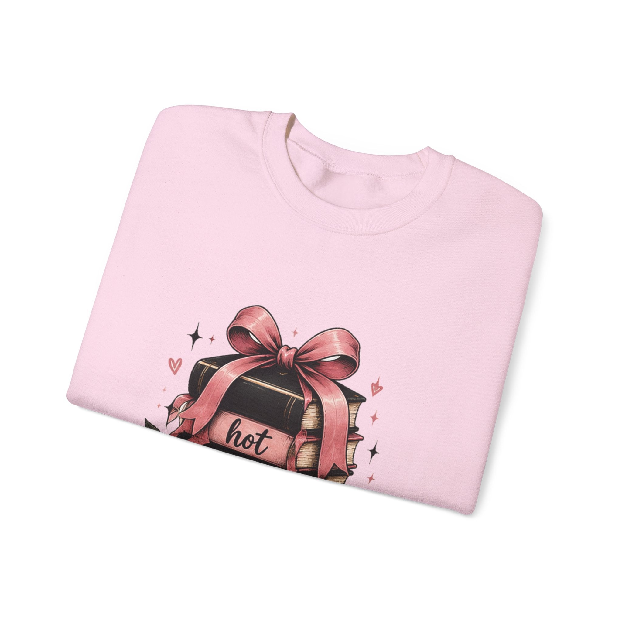 Hot Ladies Read sweatshirt | Book Lover Backpack Coffee Illustration