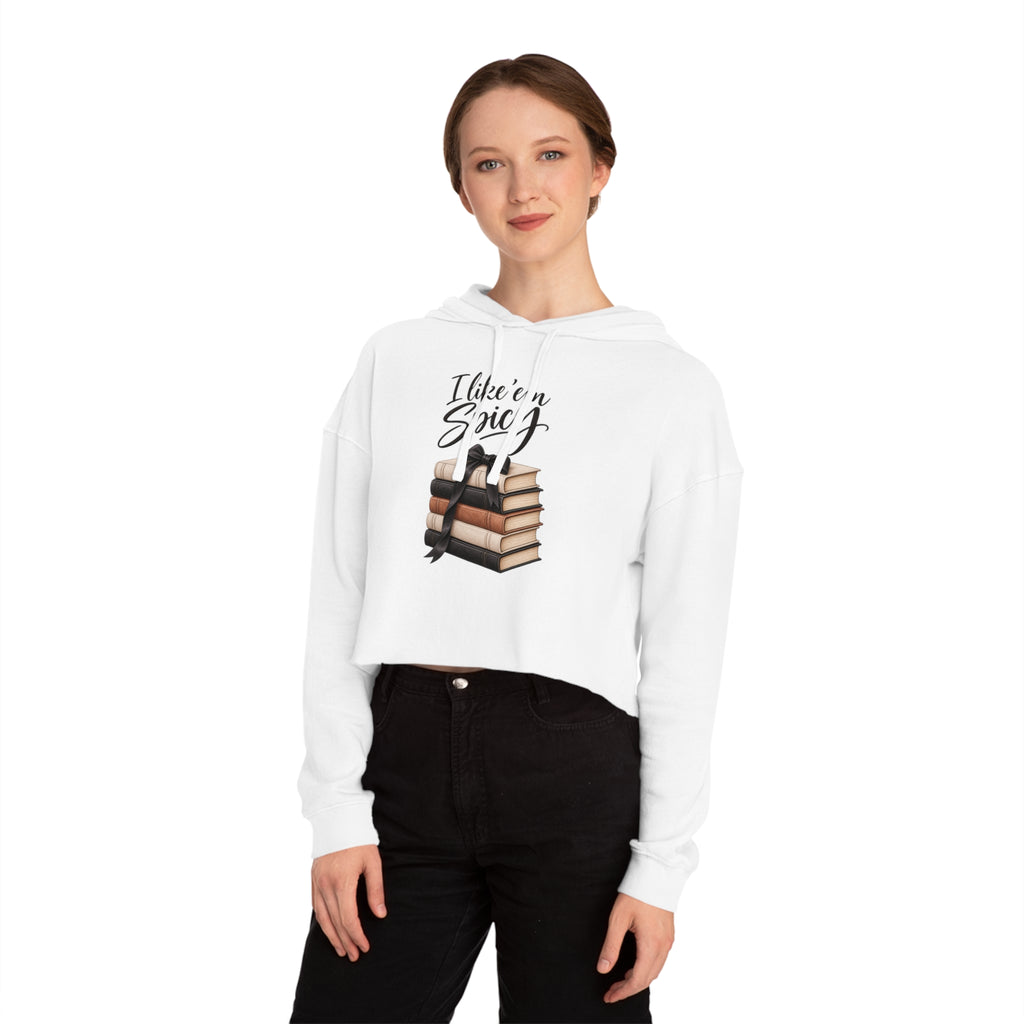 Women’s I Like 'Em Spicy Cropped Hoodie