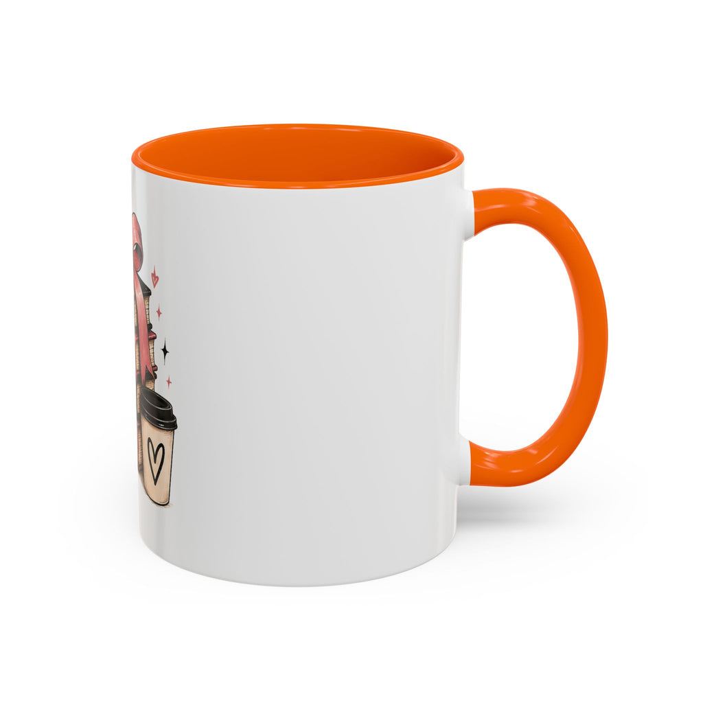 Hot Ladies Read stack of books coffee mug | Bookish coffee mug