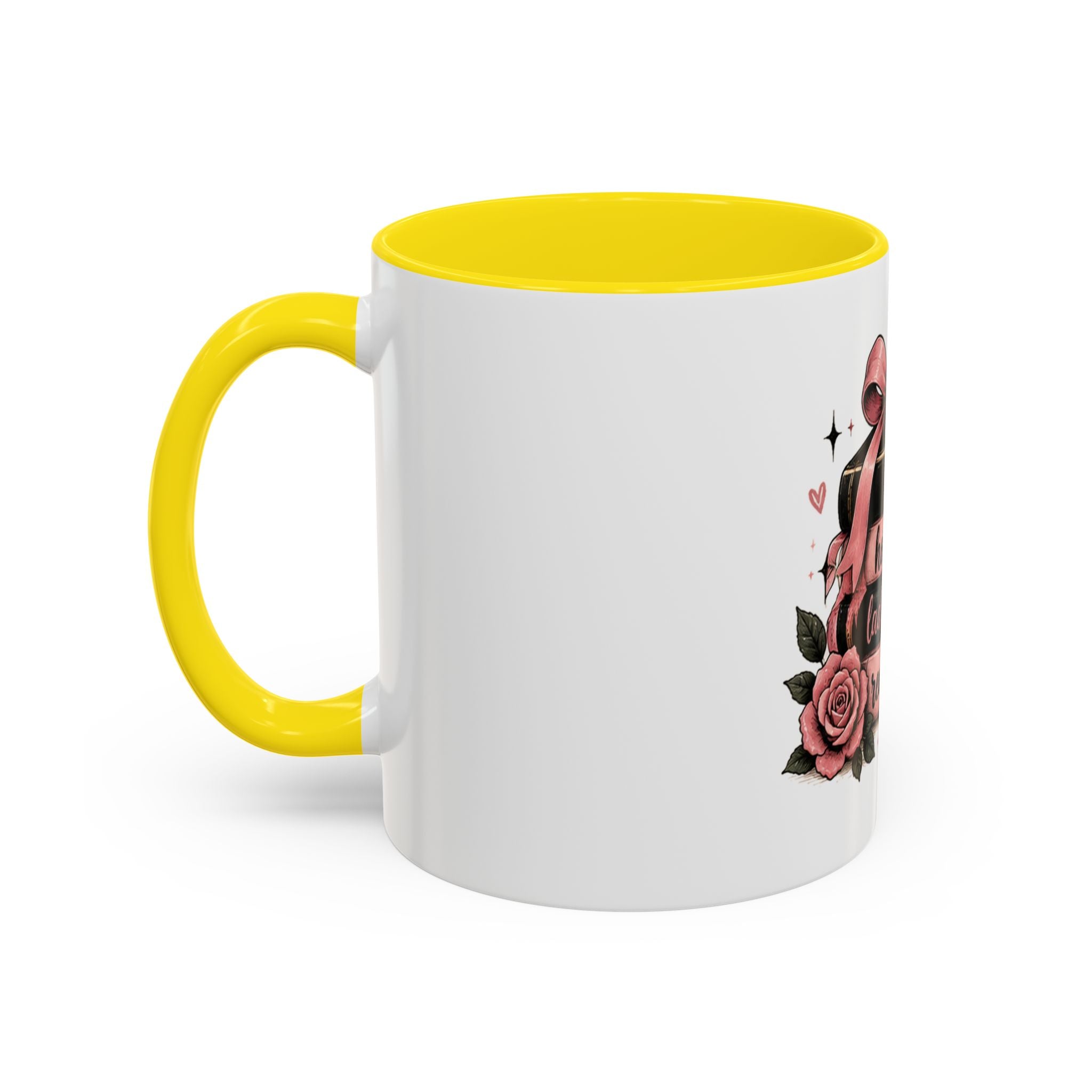 Hot Ladies Read stack of books coffee mug | Bookish coffee mug